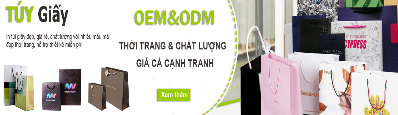In túi giấy đẹp chất lượng, giá rẻ tại TPHCM 53 banner in túi giấy