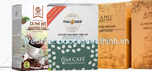 In hộp cà phê giá rẻ, chất lượng tại TP.HCM