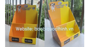 Công ty Bao Bì Quốc Thịnh 49 Kệ giấy carton trưng bày thức ăn thú cưng