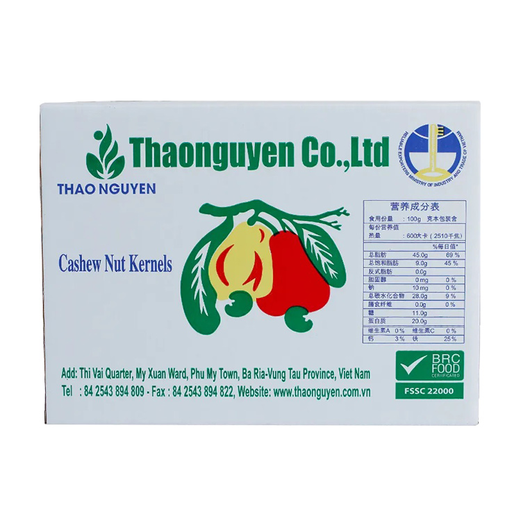 In Thùng Carton Đựng Hạt Điều - hinh 2507