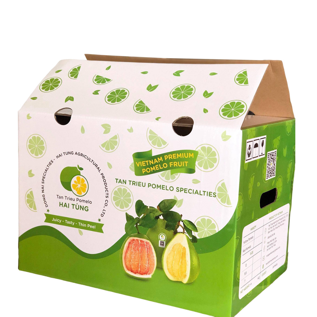 Sản thùng carton đựng bưởi xuất khẩu tùy chỉnh - 2506